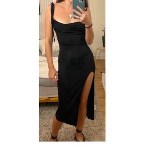 50% off Nasty Gal bodycon dress with split
